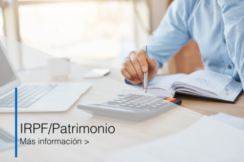 asesoría fiscal en Almàssera-IRPF/Patrimonio