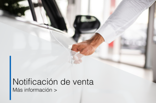 asesoría de tráfico en Almàssera-Notificación de venta